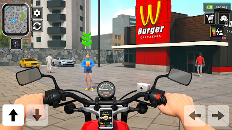 Rider Food Delivery Simulator screenshot