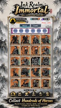 Ink Realm Immortal: Card RPG Image