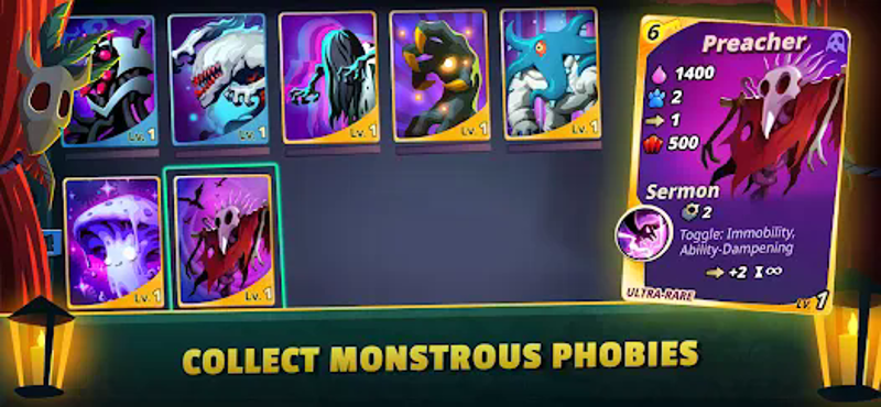 Phobies: PVP Card Battle screenshot
