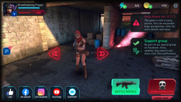 Battle Royale - 3D Battleground Team Shooter FPS Image