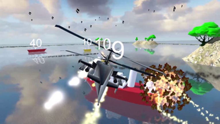 Ka-50 "Black Shark" Sea battle screenshot