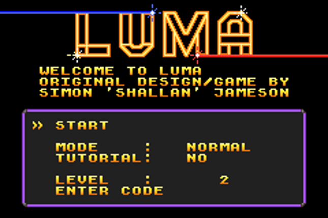 Luma GBA Game Cover