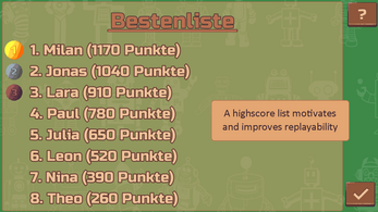 Read-o-bot - practise reading screenshot