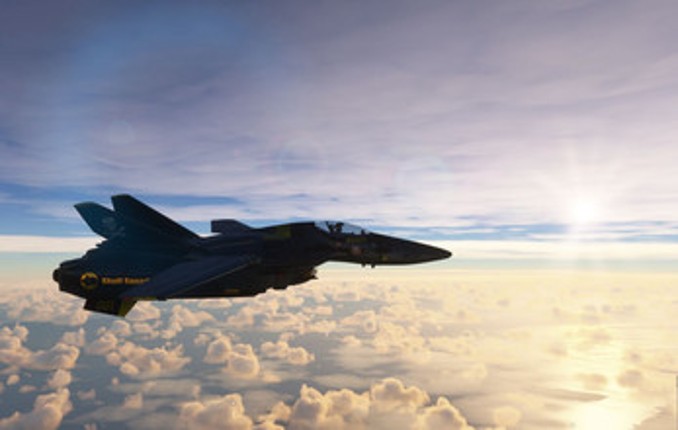 Free Skull Squadron Sims Robo-Jet,  Limited Features Download for Msfs Image