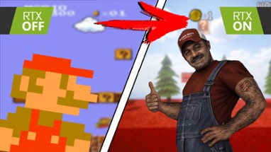 Super Mario Bros RTX Image