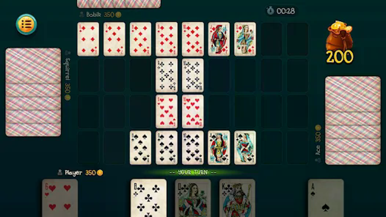 Nine Card Game online offline screenshot