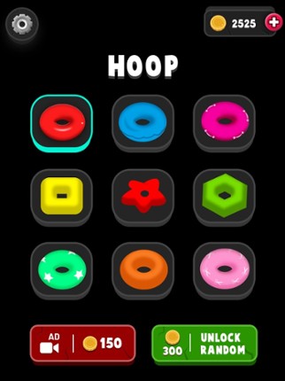 Hoop Stack Game - Color Sort screenshot