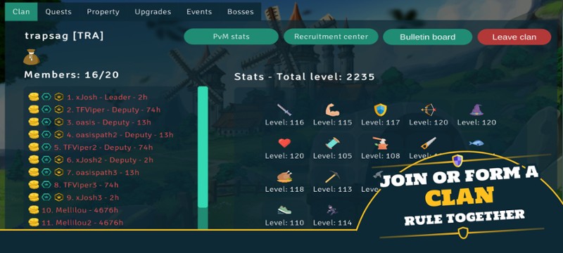 Idle Clans screenshot