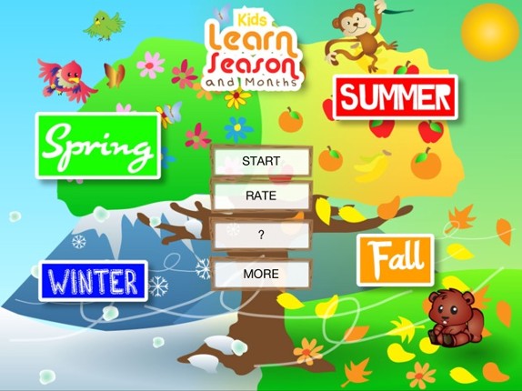 Kids Learn Seasons And Months Image