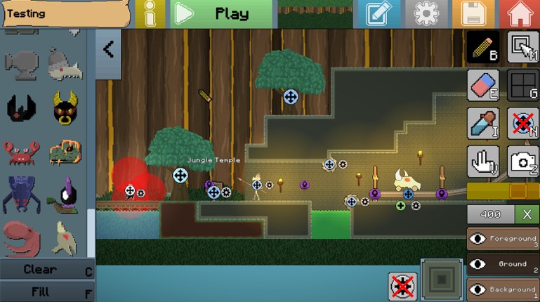 Makis Adventure: Level Editor screenshot