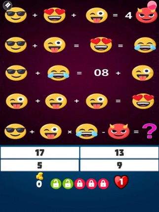 Math Quiz: guess whats missing Image