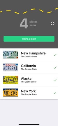 PlateSpot - License Plate Game screenshot