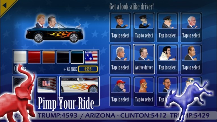 Presidential Race - Driver's Challenge screenshot