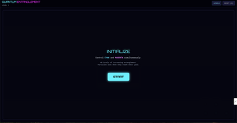 Quantum Entanglement Puzzle Image