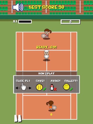 Retro Tiny Tennis Image