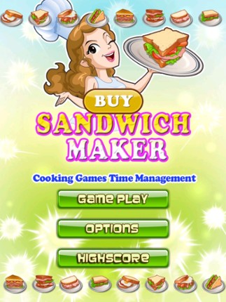 Sandwiches Maker Free - Cooking Games Time Management : the Best ingredients making Fun Game for Kids and girls - Cool Funny 3D meal serving puzzle App - Top Addictive Sandwich cookery Apps screenshot