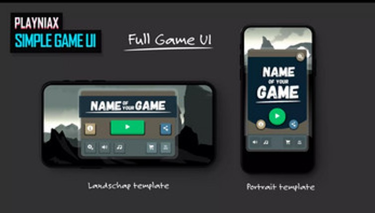 SimpleGameUI - Unity UI Template Image