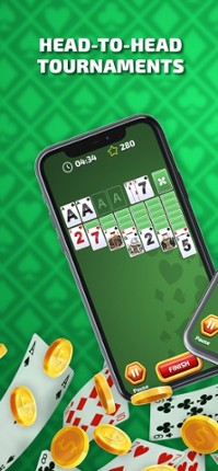 Solitaire Battle Blitz Game screenshot