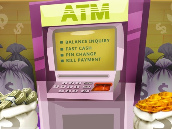 Supermarket Shopping &amp; ATM Fun screenshot