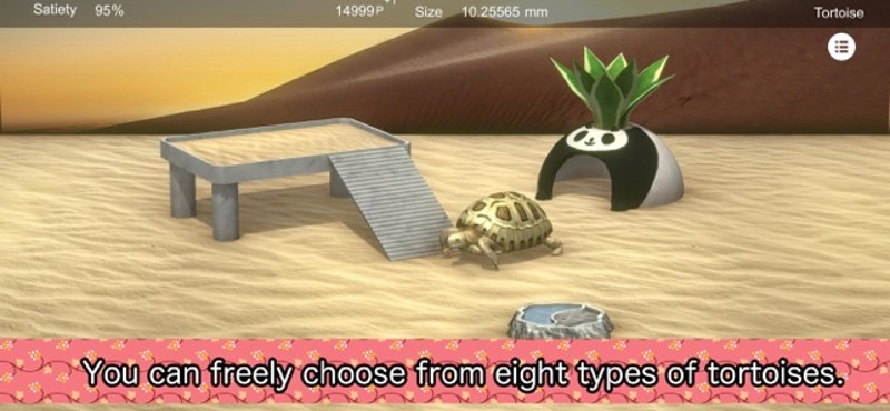 Tortoise to grow relaxedly screenshot