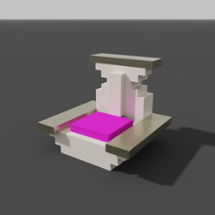 Voxel Throne Generator Image