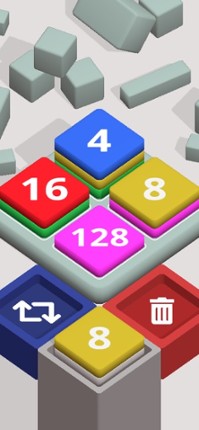2048 Cube Stack screenshot