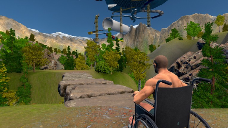 a Difficult game about Wheelchair screenshot