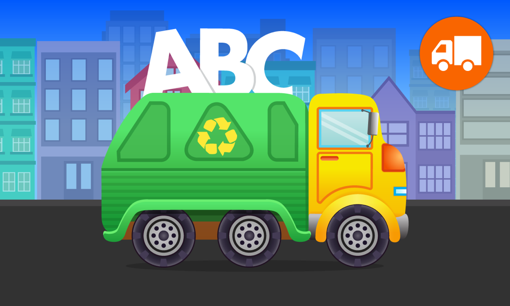 Games like ABC Garbage Truck - Alphabet Fun Game for Preschool Toddler Kids Learning ABCs and Love Trucks and Things That Go
