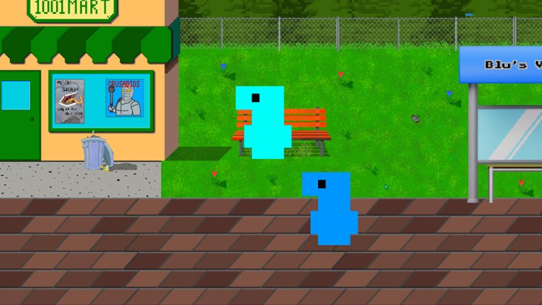 Blu-Dude In The Quest of Reality In Time screenshot