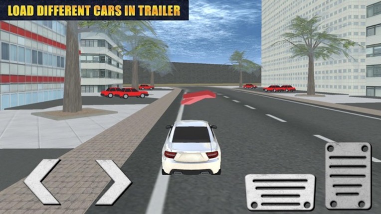 Car Transporter Truck Drive Image