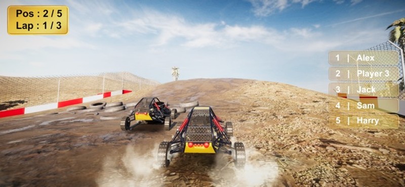 Desert Drive Race - Buggy Game screenshot