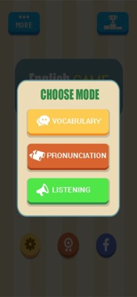 English Game - Vocabulary Game screenshot