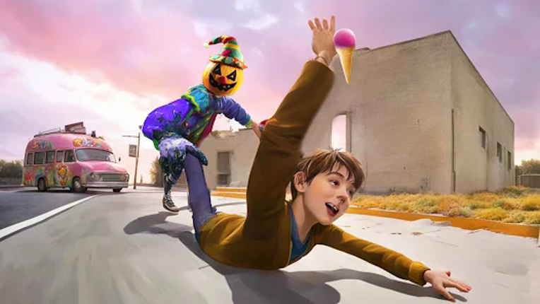 Hello Crazy Neighbor Clown 3D Image