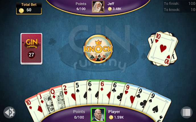 Gin Rummy - Offline Card Games screenshot