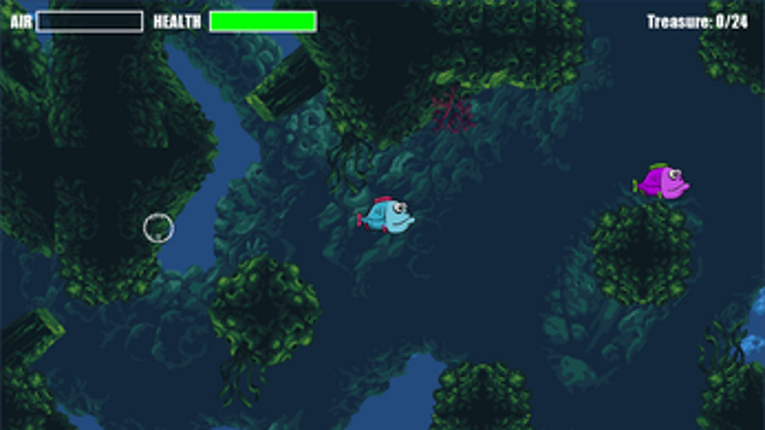 Blue Fish Goes Treasure Hunting screenshot