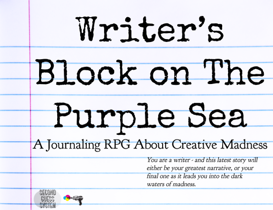 Writer's Block on The Purple Sea Game Cover