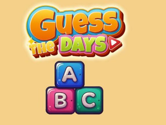 Guess The Days Game Cover