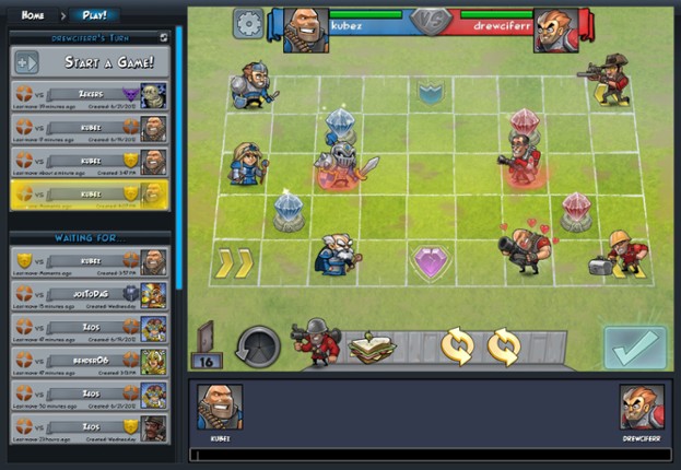 Hero Academy screenshot