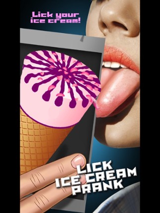 Lick Ice Cream Prank Image