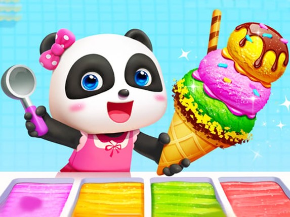 Little Panda Ice Cream Game Game Cover