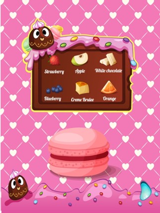 Macaron Cookies Maker - A kitchen tasty biscuit cooking &amp; baking game screenshot