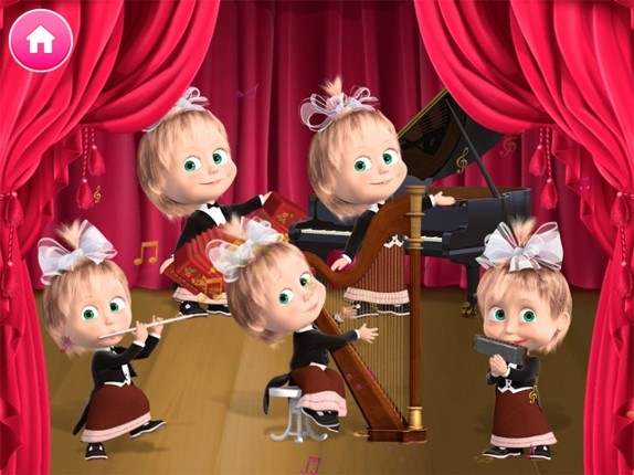 Masha and the Bear. Activities Image