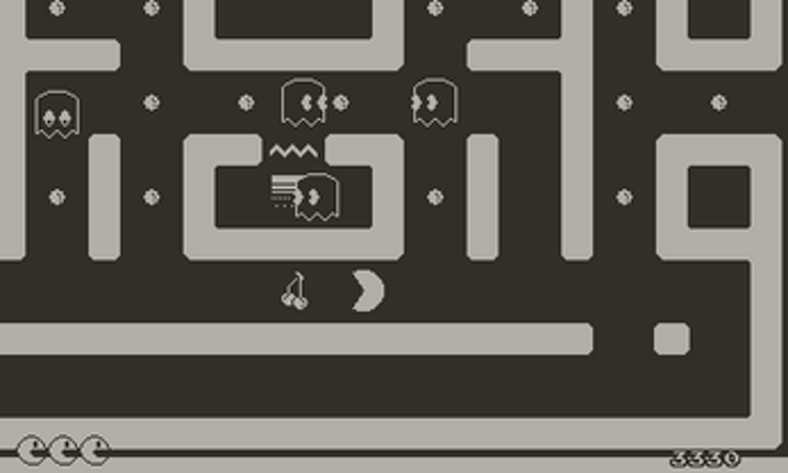OneBit PacMan (Playdate) screenshot