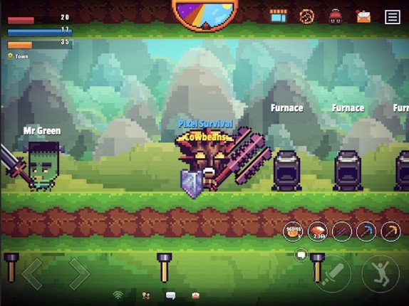 Pixel Survival Game 2.o screenshot