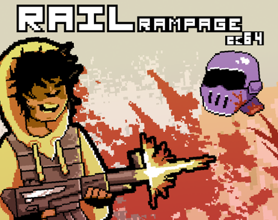 Rail Rampage C64 Game Cover