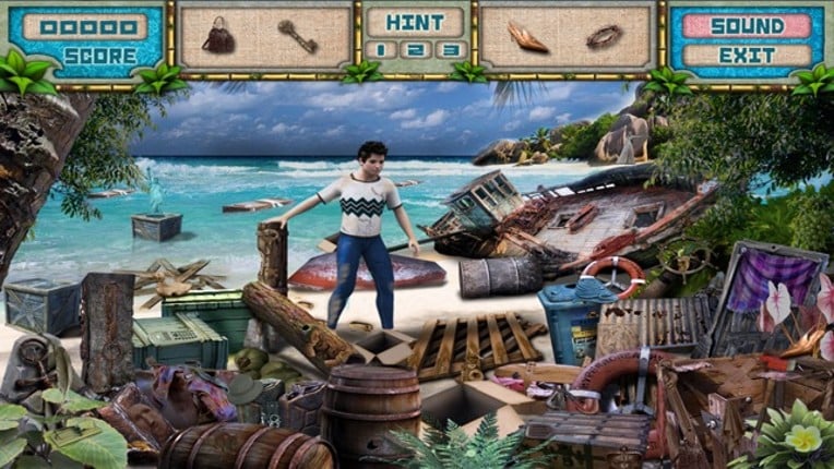 Shipwrecked Hidden Object Game screenshot