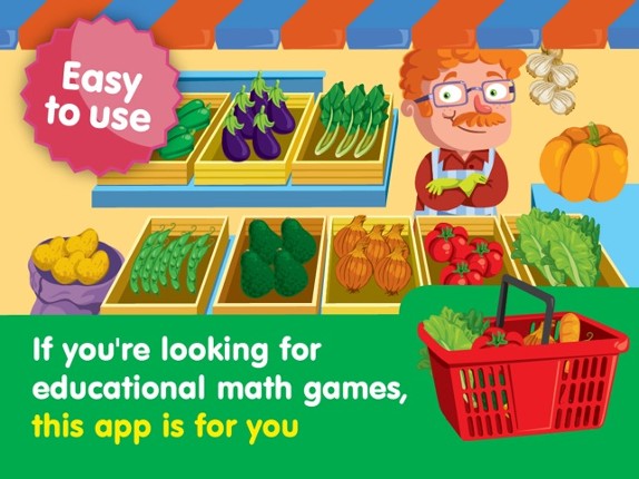 Shop & Math - Games for Toddlers to Learn Counting screenshot