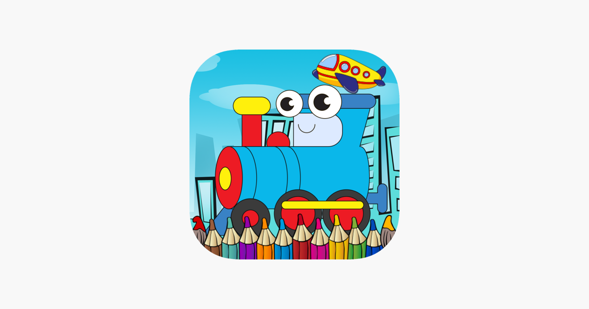 Games like Vehicle coloring book free crayon games for kids