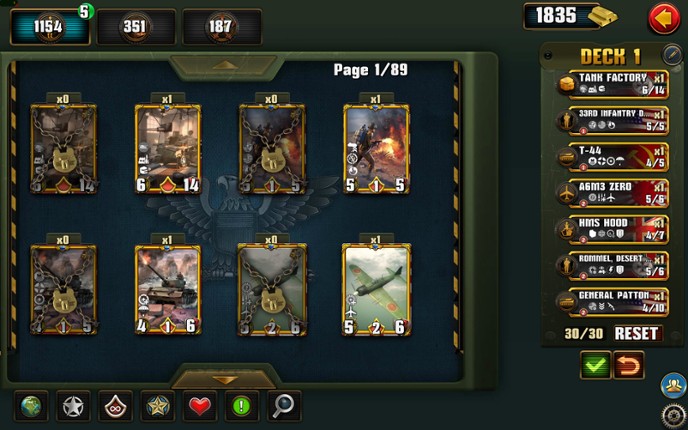 World War II: TCG screenshot