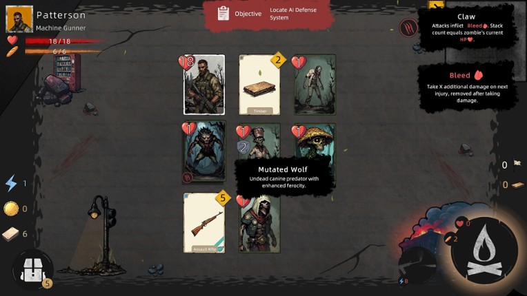 Zombie Epoch:Deck Apocalypse screenshot